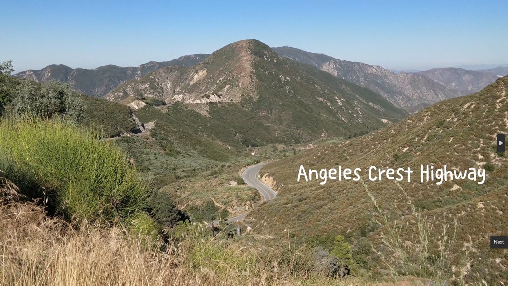 View of Angeles Crest Scenic Byway