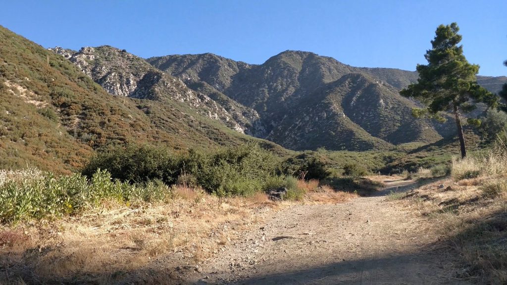 starting on the Josephine Peak Trail