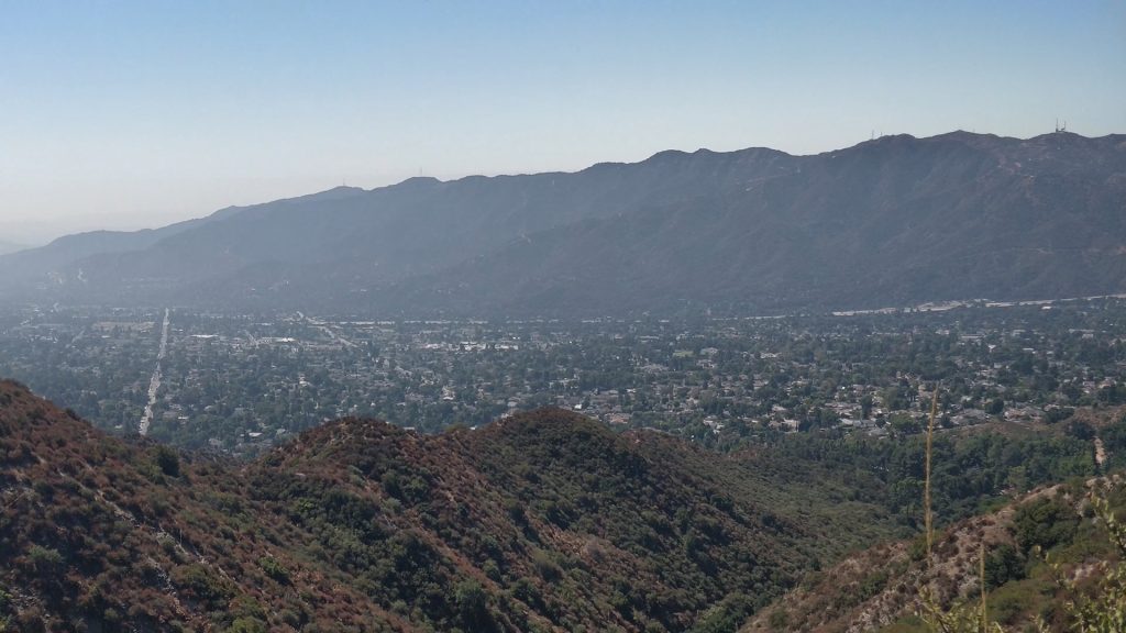 looking towards San Fernando Valley