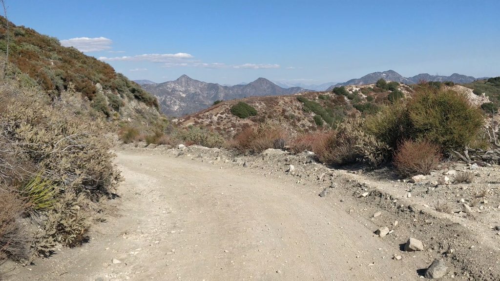 view near the summit